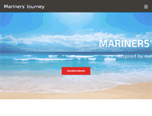 Tablet Screenshot of marinersjourney.com